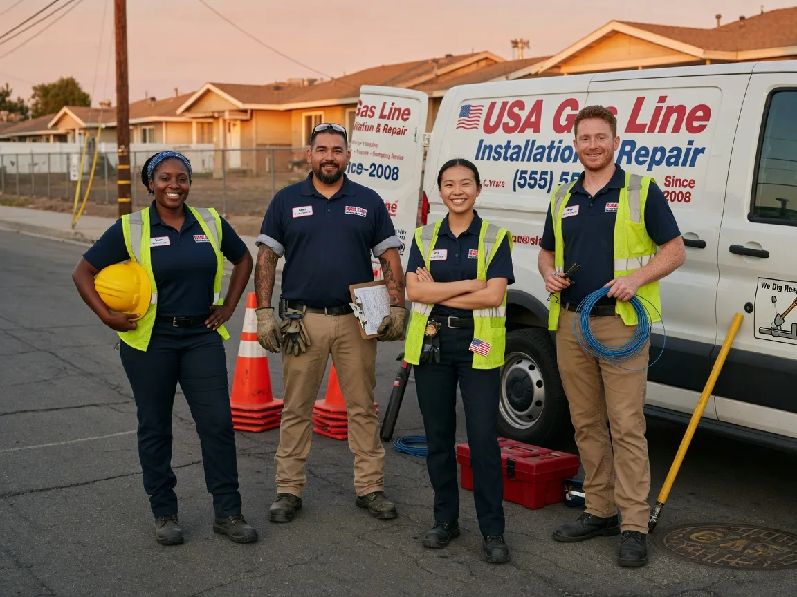 Gas Line Installation company in Briggsville, WI