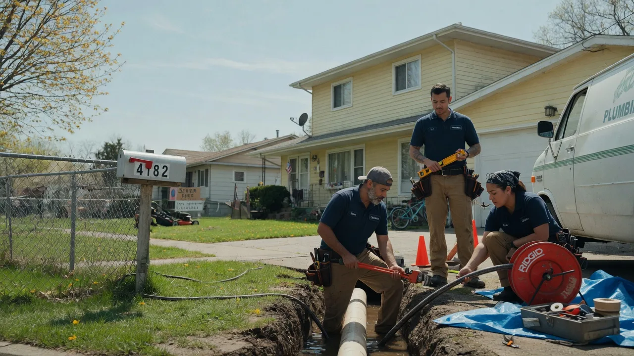 Gas Line Repair in Briggsville, WI near me
